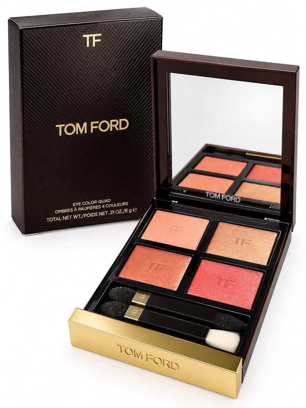 TOM FORD Quad Crème
Eyeshadow Palette: 41 Peach Dawn • NEW IN BOX